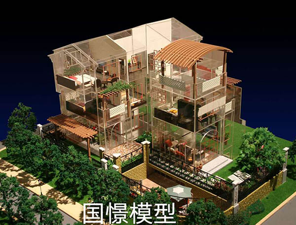 和林格尔县建筑模型