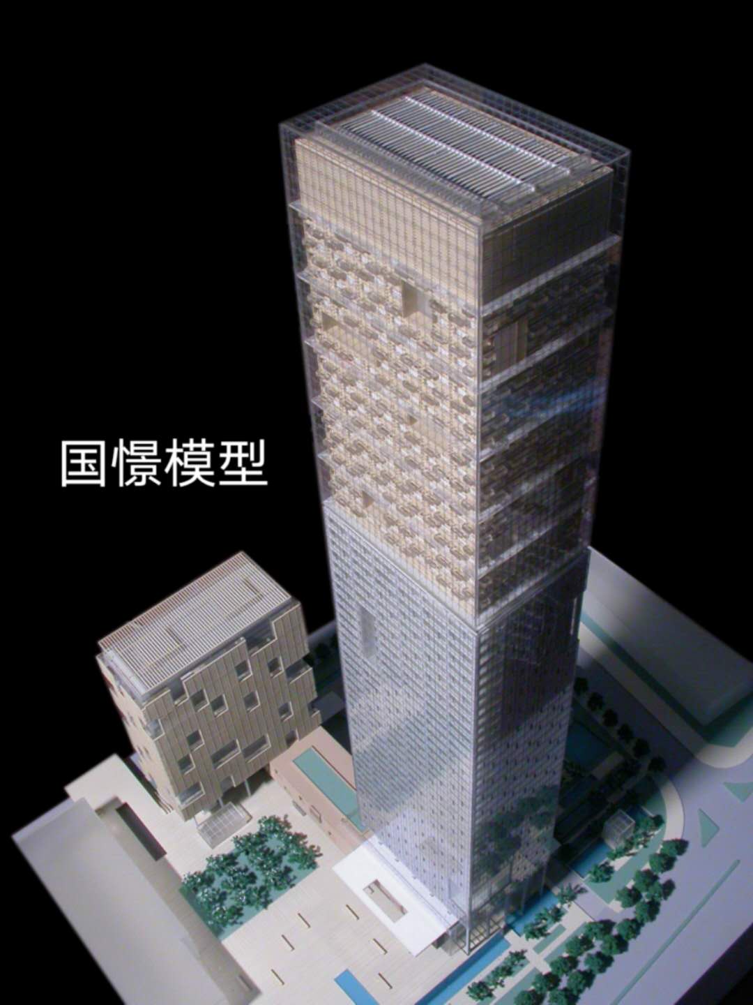 和林格尔县建筑模型