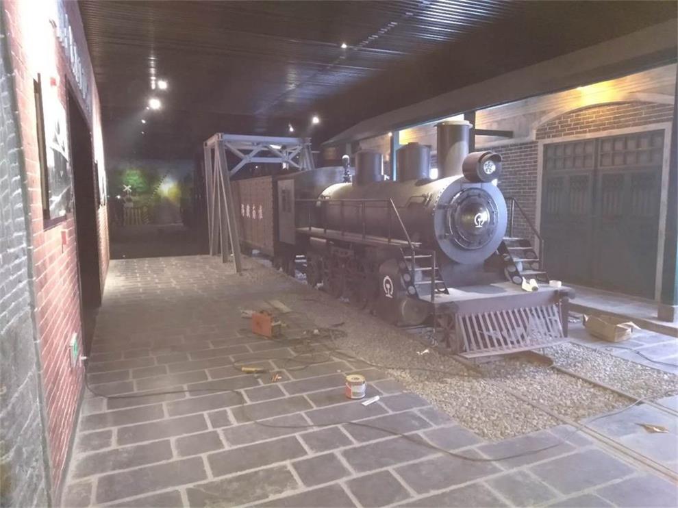 和林格尔县蒸汽火车模型